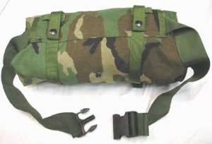 画像2: MOLLE  ウエストポーチ　ウッドランド