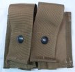 画像1: MOLLE 40mm ダブルポーチ　HIGH EXPLOSIVE　コヨーテ (1)